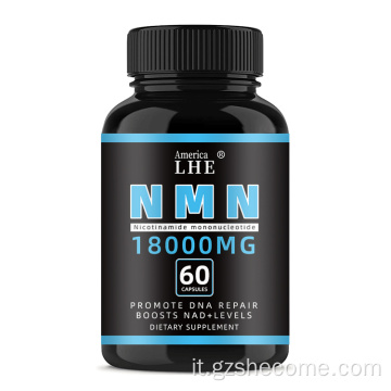 Il miglior supplemento NMN ripristina capsule NMN del vaso sanguigno